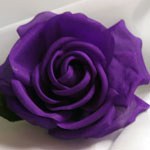 Silk flowers detail