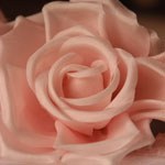 Silk flowers detail