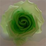Silk flowers detail